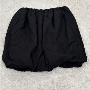 ASOS Black Midi Bubble Skirt